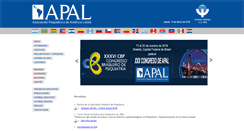 Desktop Screenshot of apalweb.org