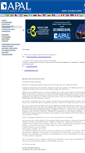 Mobile Screenshot of apalweb.org
